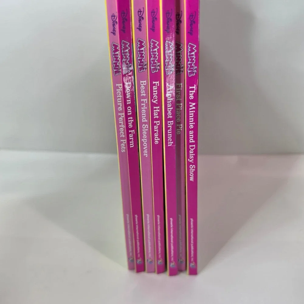 Disney Minnie Mouse Me Reader Replacement Books Lot of 7 PI Kids Hardcover